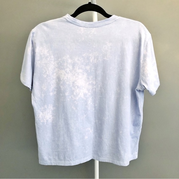 Hollister Pastel Blue Casual Relaxed Fit Short Sleeves T Shirt Tee. Large. - Picture 3 of 13